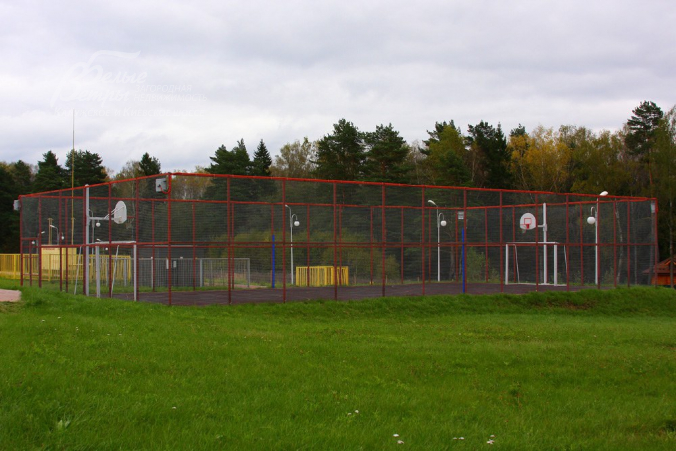 Спортивная площакда в Сосновом бору
